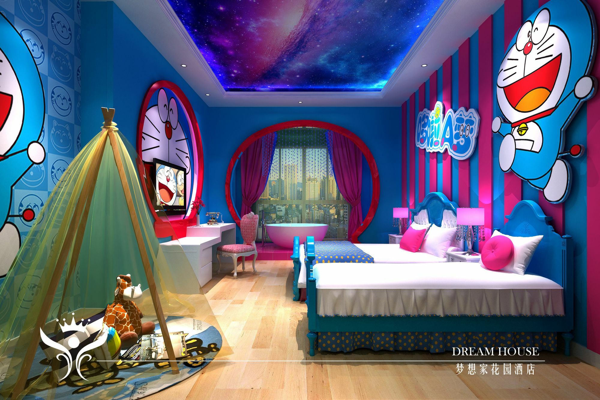 Dreamhouse Theme Hotel Shanghai Luaran gambar